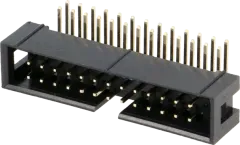 LPH26RA - Wannen-Stiftleiste Winkel 26pol