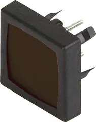 1241.1100.7097 - Taster SPST-NO 48VDC 125mA IP65 quadratisch schwarz