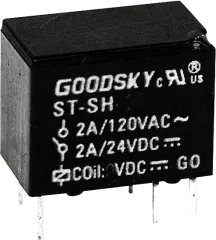 STSH124T - Relais SPDT 2A Uspule 24VDV 2880R