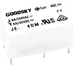 JE124D - Relais SPDT 5A Uspule 24V 2880R