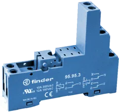 F95953 - DIN-Schienenfassung für F4052/61 RM5