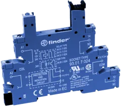 F9301-24 - Sockel mit Haltefedern für F3451 24VDC