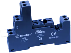 97.02 - DIN Rail Sockets for Series 46.52