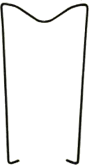 094.71 - Metal retaining bracket on F9474 for series 55.32, 55.33, 55.34