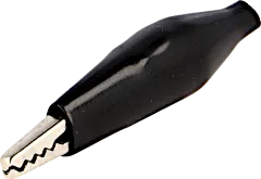 CK603SW - Krokodil-Klemme schwarz, klein 35mm 60VDC