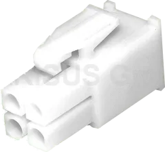 172159-4 - Aufnahmegehäuse 4-polig rastend