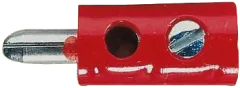 MAR-730564 - Märklin Stecker 2.6mm mit Querloch rot