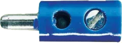 MAR-730599 - Märklin Stecker 2.6mm mit Querloch blau