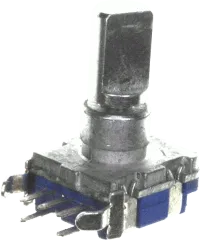 ACZ11BR4E-15FA1-20C - Radialer Encoder 11mm horizontal 12 Impulse/Umdrehung