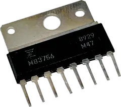 MB3756 - Voltage Control with two outputs SIL8