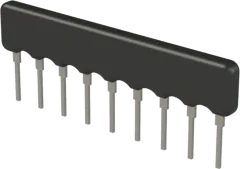 RNLA09G0331B0E - SIL resistor network 8R/9P ±2% 0.125W 330R