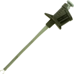 KLE6005SW - Klemmprüfspitze 4mm Pinzette schwarz