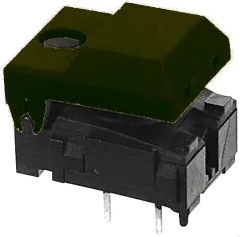 DAT2SW-LED - Dataswitch SPDT Black/Black with LED-Mounting