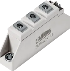 SKKT72B16E - Thyristor bridge 70A 1600V SEMIPACK1