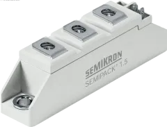 SKKT92/18E - Thyristorbrücke 95A 1800V SEMIPACK1