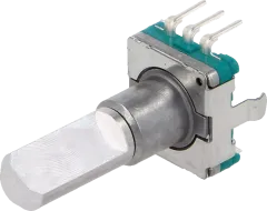 EC11E15204A3 - Inkremental Enkoder ohne Schalter 0,5mA 15 Impulse/Umdrehung 10mNm Achse Ø6mm