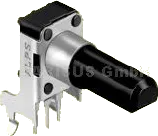 RK09D1110C0R - Potenziometer mono H flach 25mm 50k 1B; Ã¢Ë†Â =300°