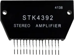 STK4392 - Leistungsverstärker 2-Channel AF 15W SIP15