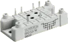 SKD33/16 - Three Phase Bridge 33A 1600V