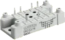 SKD53/16 - Three Phase Bridge 53A 1600V SEMIPONT