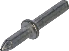 RKR1,3 - Lötstift rund 1,3x11mm versilber VPE=100 Stk.