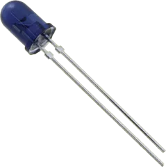 LD271 - IR LED, 950nm, 130mA, ±25°, 5mm, blau transparent