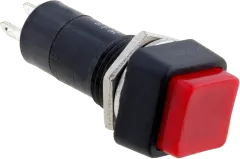 PS12ARD - Druckschalter einrastend SPDT 125V/3A rot