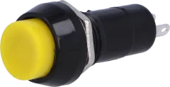 PS11BYL - Einbaudrucktaster SPST-NO 250VAC/1A gelb