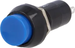 PS11BBU - Einbaudrucktaster SPST-NO 250VAC/1A blau