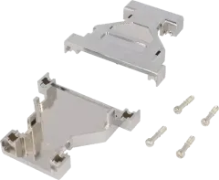 CDA0925V - Metal plated housing for adaptor for D-sub 9/25pin