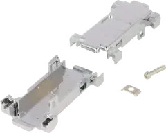 CDA09V - Metal plated housing for adaptor for D-sub 9/9pin