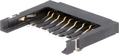 104B-TAA0-R - Anschluss für SD-Karten, ohne Auswerfer, SMD