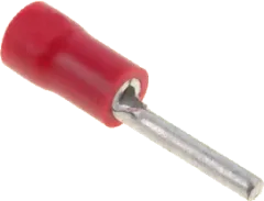 ST1912R - Stiftkabelschuh isoliert 1,9x12mm (DxL) rot