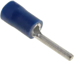 ST1912BL - Stiftkabelschuh isoliert 1,9x12mm (DxL) blau