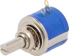 534-1K - Potentiometer precision multiturn metal shaft 6.35mm Ø 1K