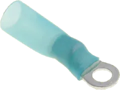 RIKA33505-S - Ring-Kabelschuh 2,5mm M3 blau mit Schrumpfschlauch