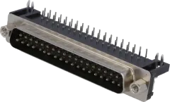 SL37WSI - D-Sub-Stiftleiste 37polig Lötstift abgewinkelt RM 7,2mm