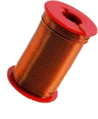 1040-0200-44 - Coiled wire enamelled Cu d= 0,118mm 0.25kg max 155°C 2551m