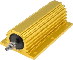 HS100 10R J - Wirewound resistor with AL-heat sink 100W 10R