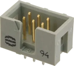 09185066324 - Stecker 2x3pin RM 2.54mm gerade PCB