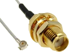 GSM-IPX/SMA - Adaptor, female plug IPX female plug SMA