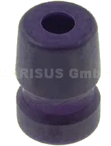 AC-GROMMET-VIO - Gummitülle für XLR-Stecker violett