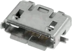 ESB2271101 - Socket micro USB-AB contacts gold plated SMT