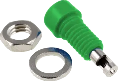 224-M5-I-GN - Bananenbuchse 2mm, zum Löten, 10A, grün