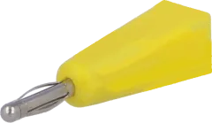 BS2GB - Banana jack 2mm, solder terminal, 5A yellow