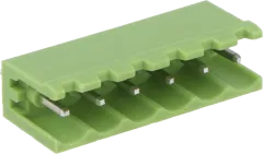 STLZ951-V6 - Stiftleiste 300V 15A 6polig grün ohne Seitenwand