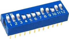 EDG12S - DIP-Schalter Standard 12Pol