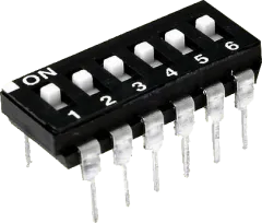 EAH106EZ - DIP-Schalter IC 6Pol