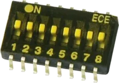 EHS108LT - SMD-DIP-Schalter IC 8polig RM1,27mm