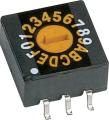 ERD116RMZ-SMD - SMD-Drehcodierschalter 16pol Hex real